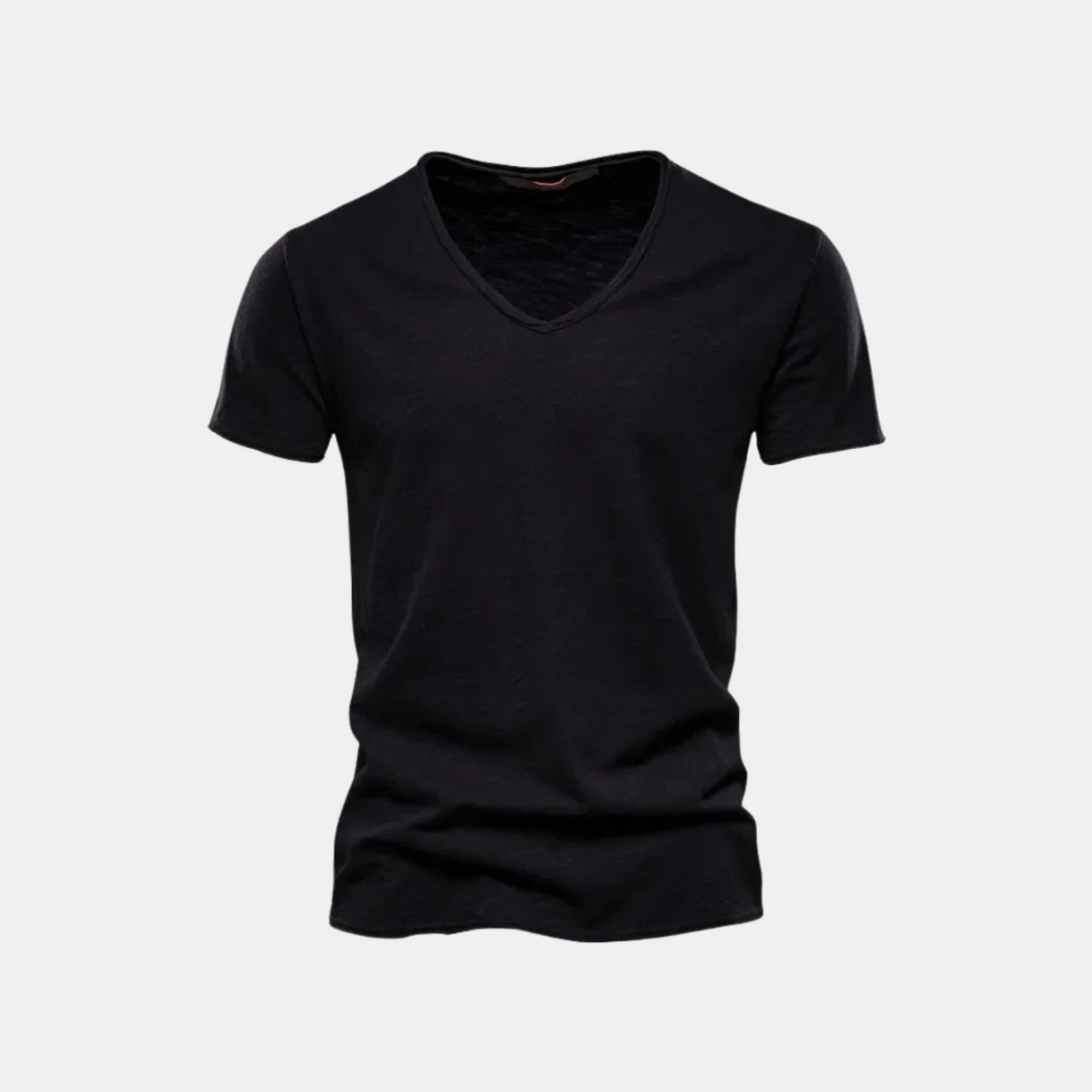 Jakob - Tidlös T-shirt i bomull