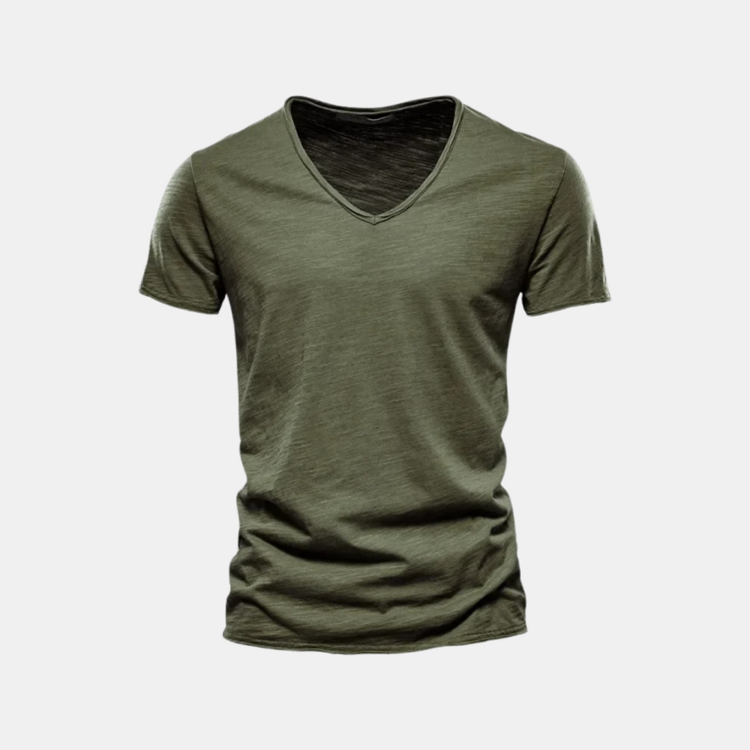 Jakob - Tidlös T-shirt i bomull