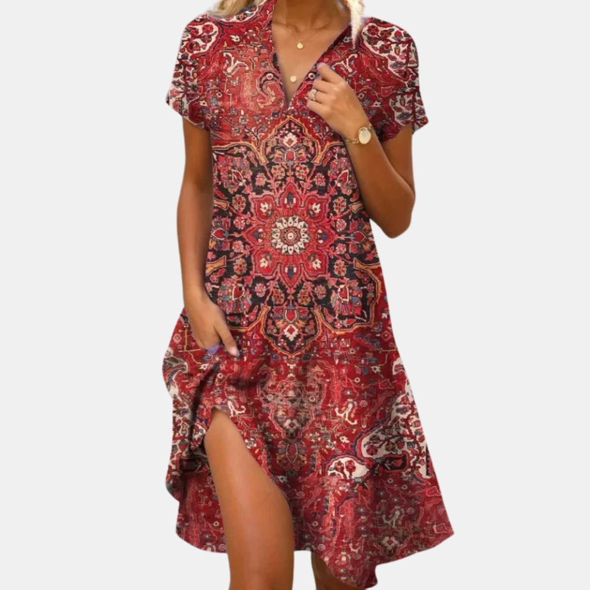 Camilla - Elegant sommarklänning