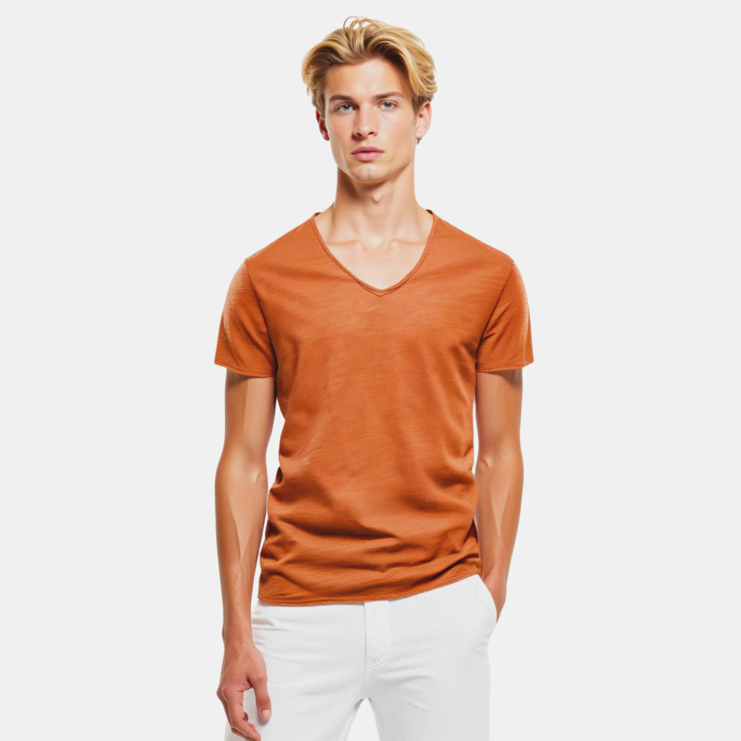 Jakob - Tidlös T-shirt i bomull
