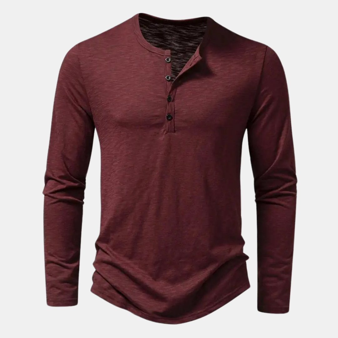 Axel - Komfortabel långärmad t-shirt