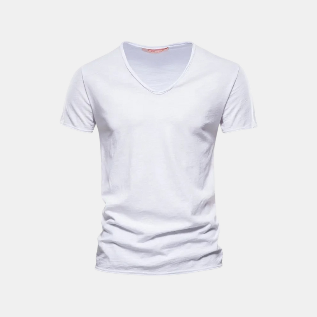 Jakob - Tidlös T-shirt i bomull