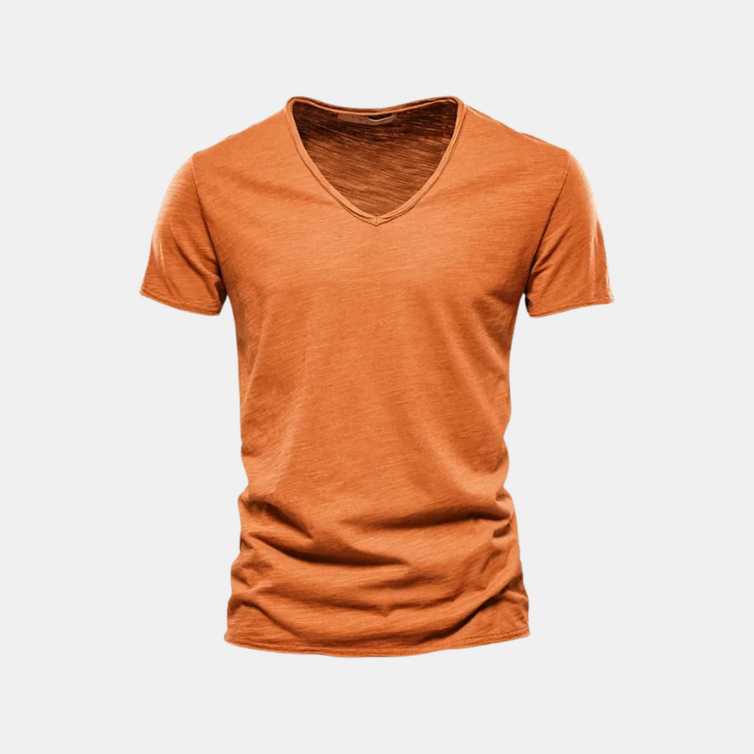 Jakob - Tidlös T-shirt i bomull